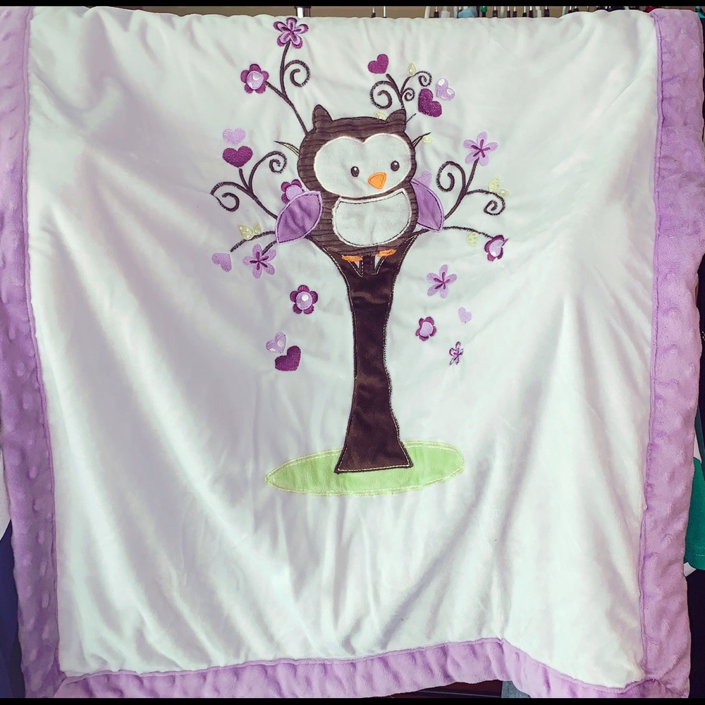 Little Miracles Owl 🦉 baby blanket.